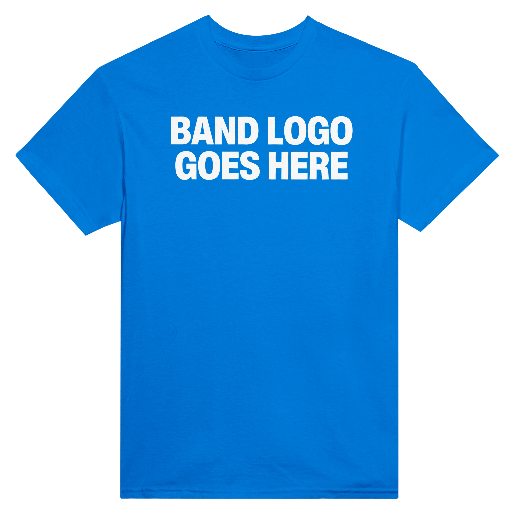 BAND LOGO GOES HERE - TEE – Royal