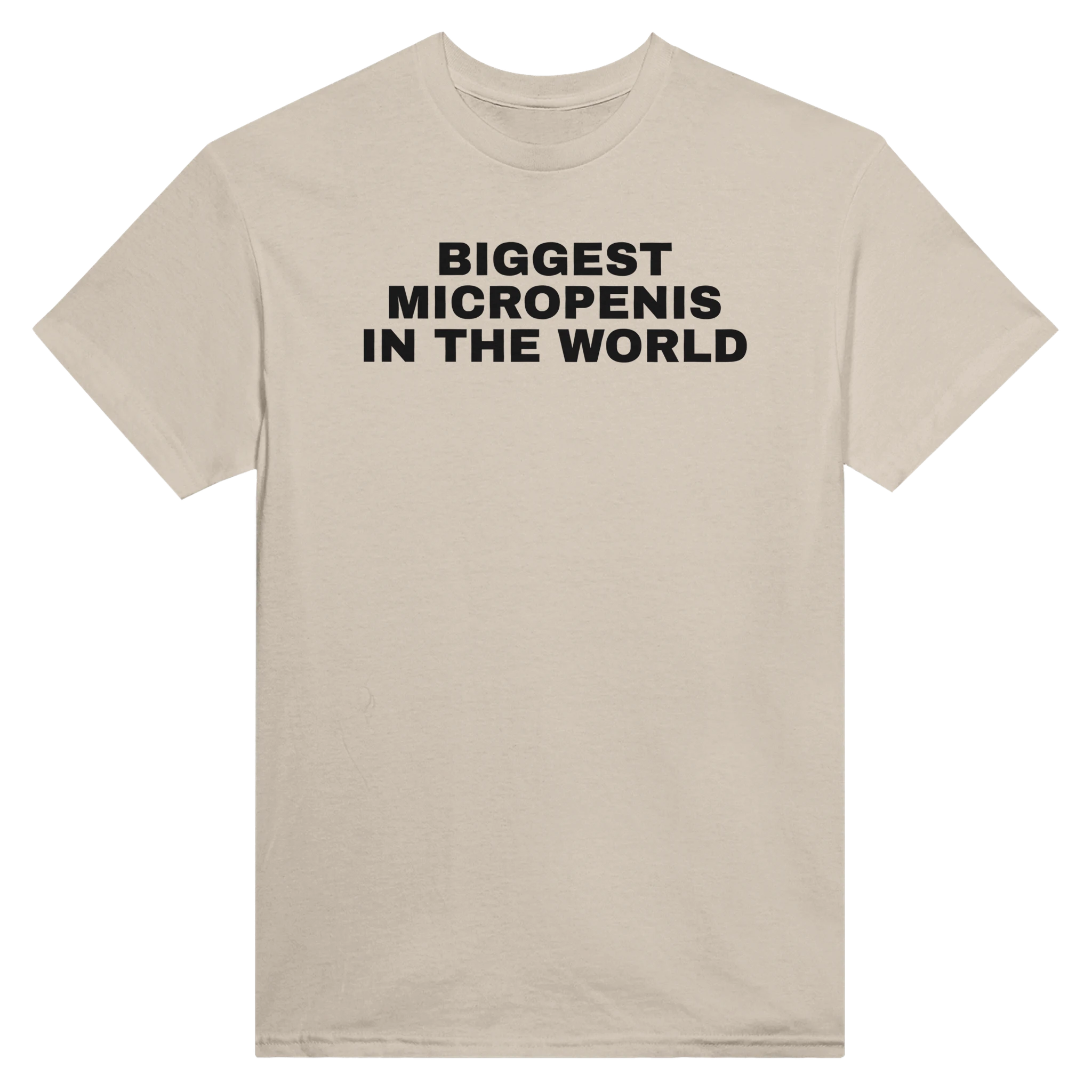 BIGGEST MICROPENIS IN THE WORLD - TEE – Sand