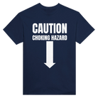 CAUTION CHOKING HAZARD - TEE – Navy