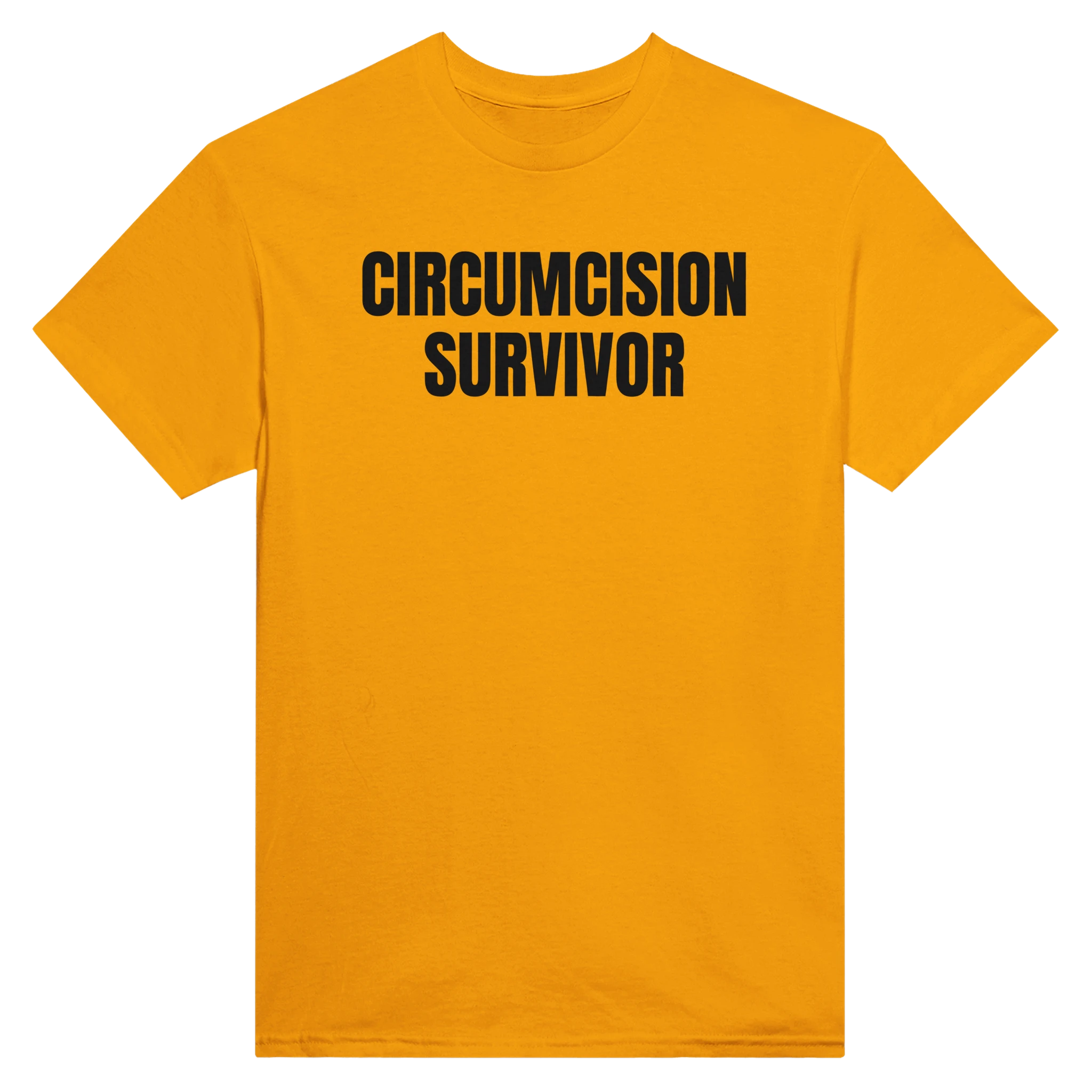 CIRCUMCISION SURVIVOR - TEE – Gold