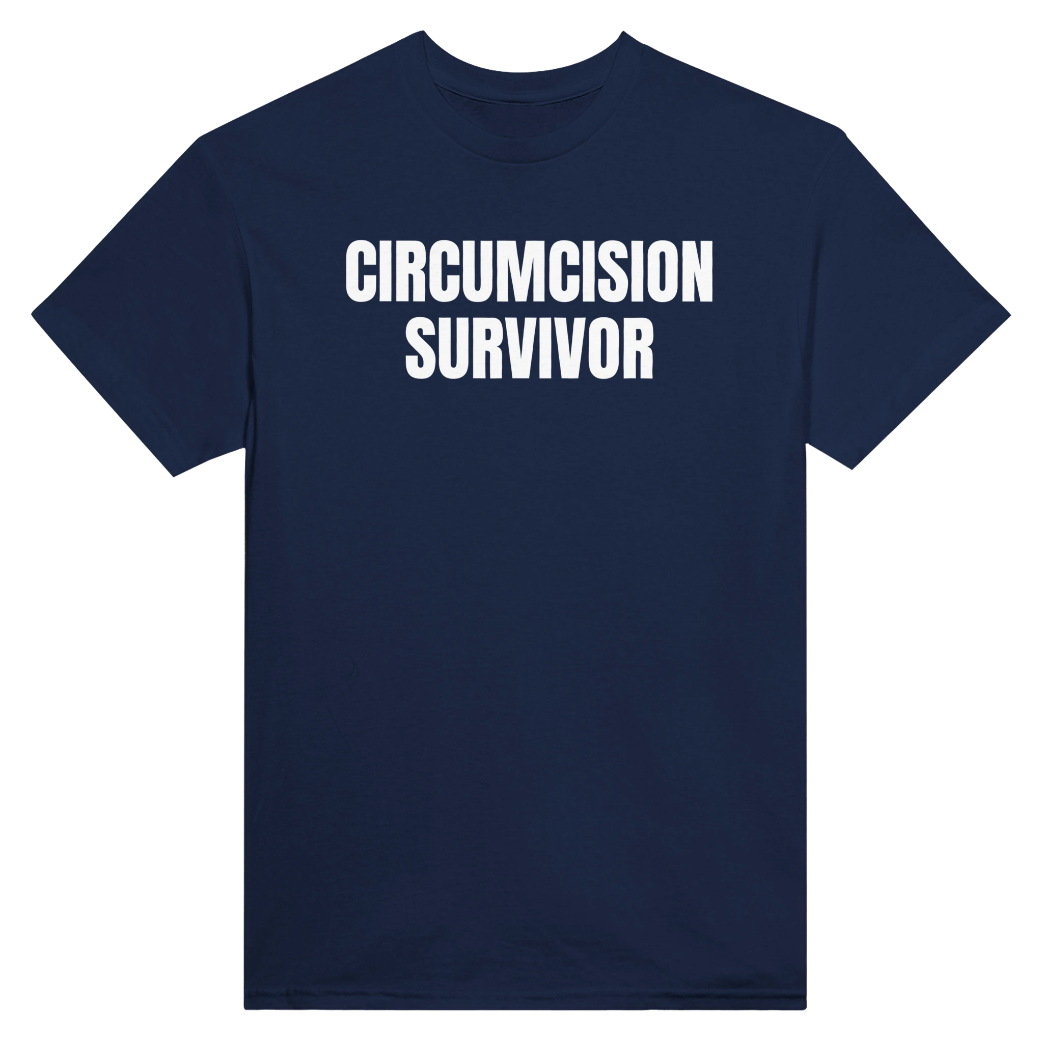 CIRCUMCISION SURVIVOR - TEE – Navy