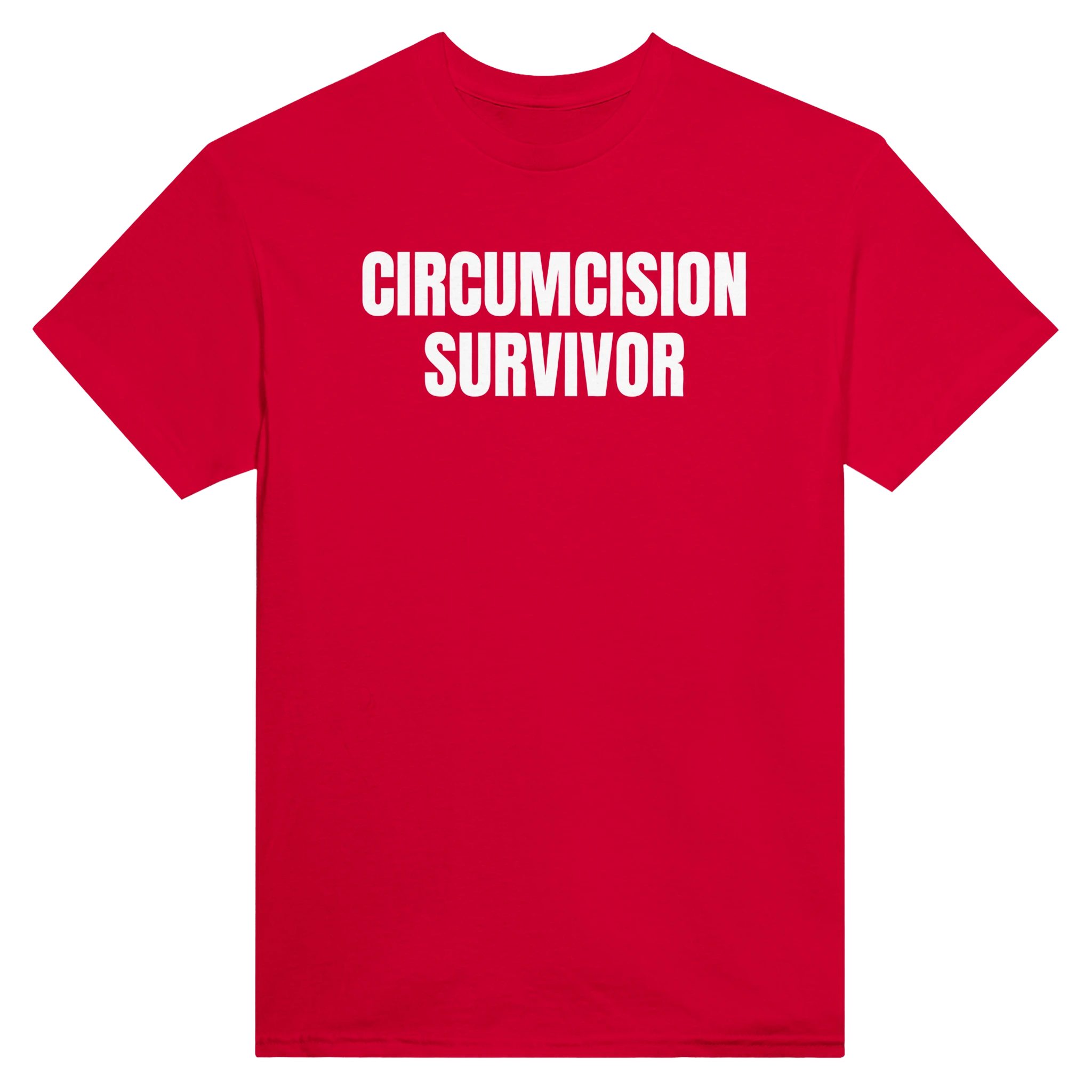 CIRCUMCISION SURVIVOR - TEE – Red