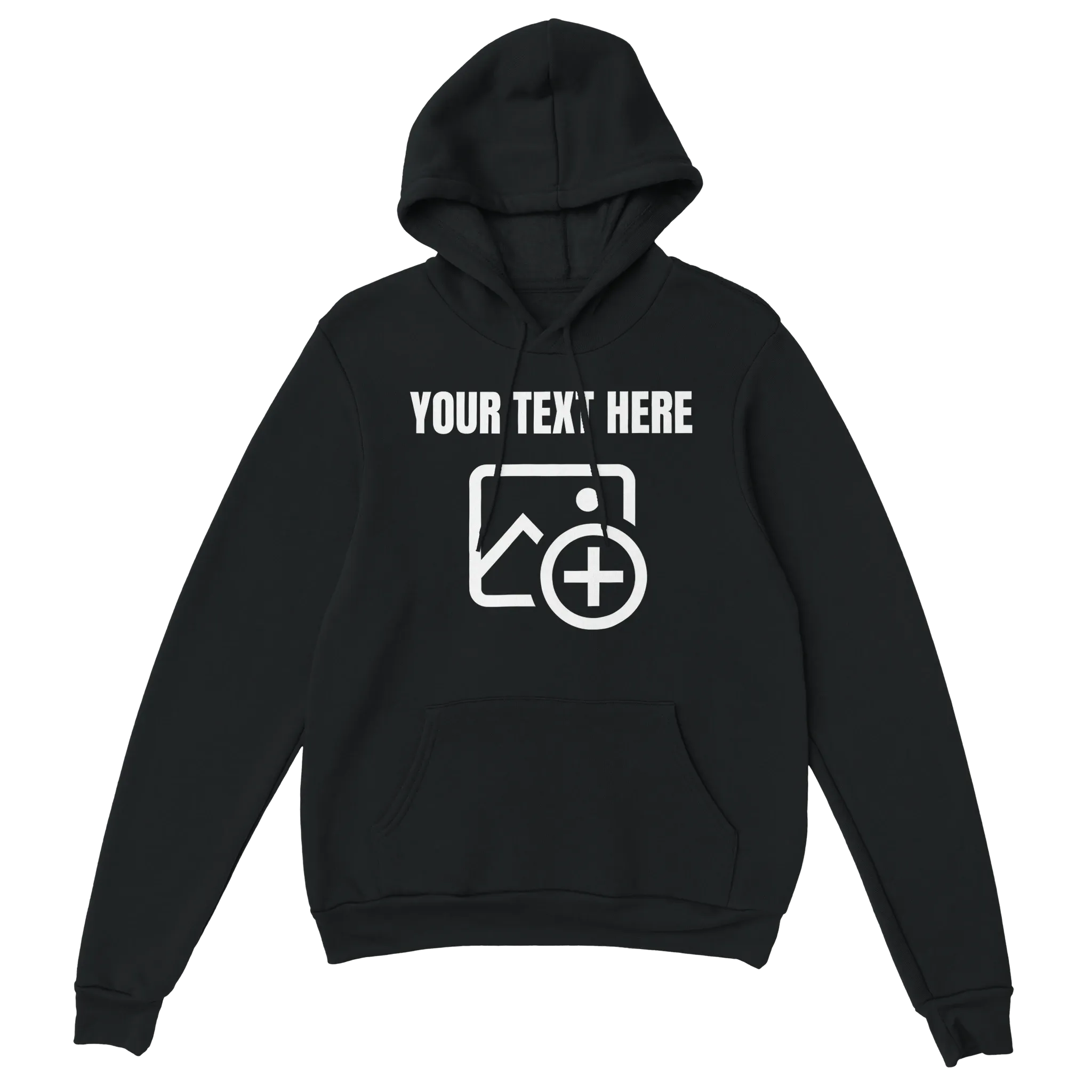 Create Your Own Custom Hoodie – Black