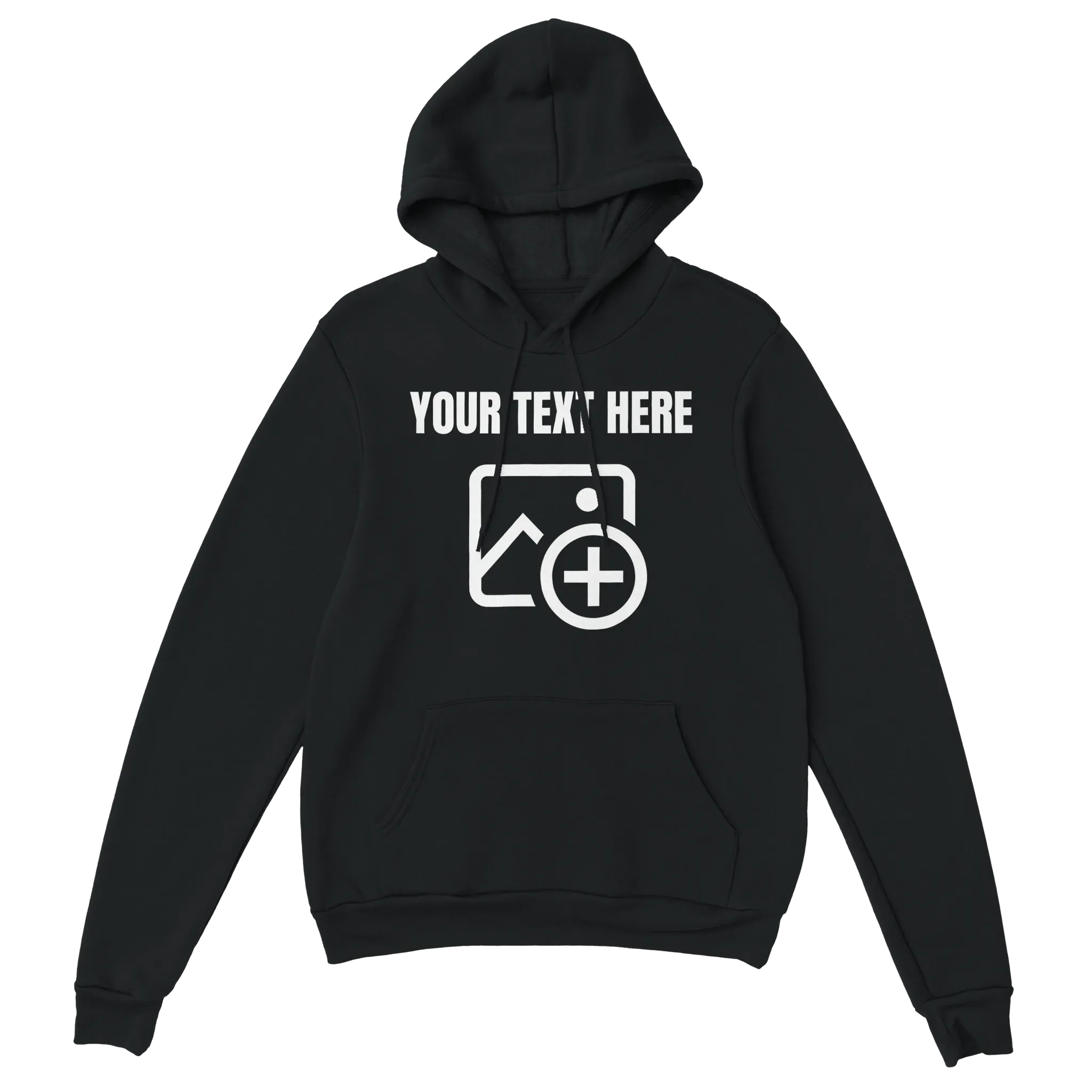 Create Your Own Custom Hoodie – Black