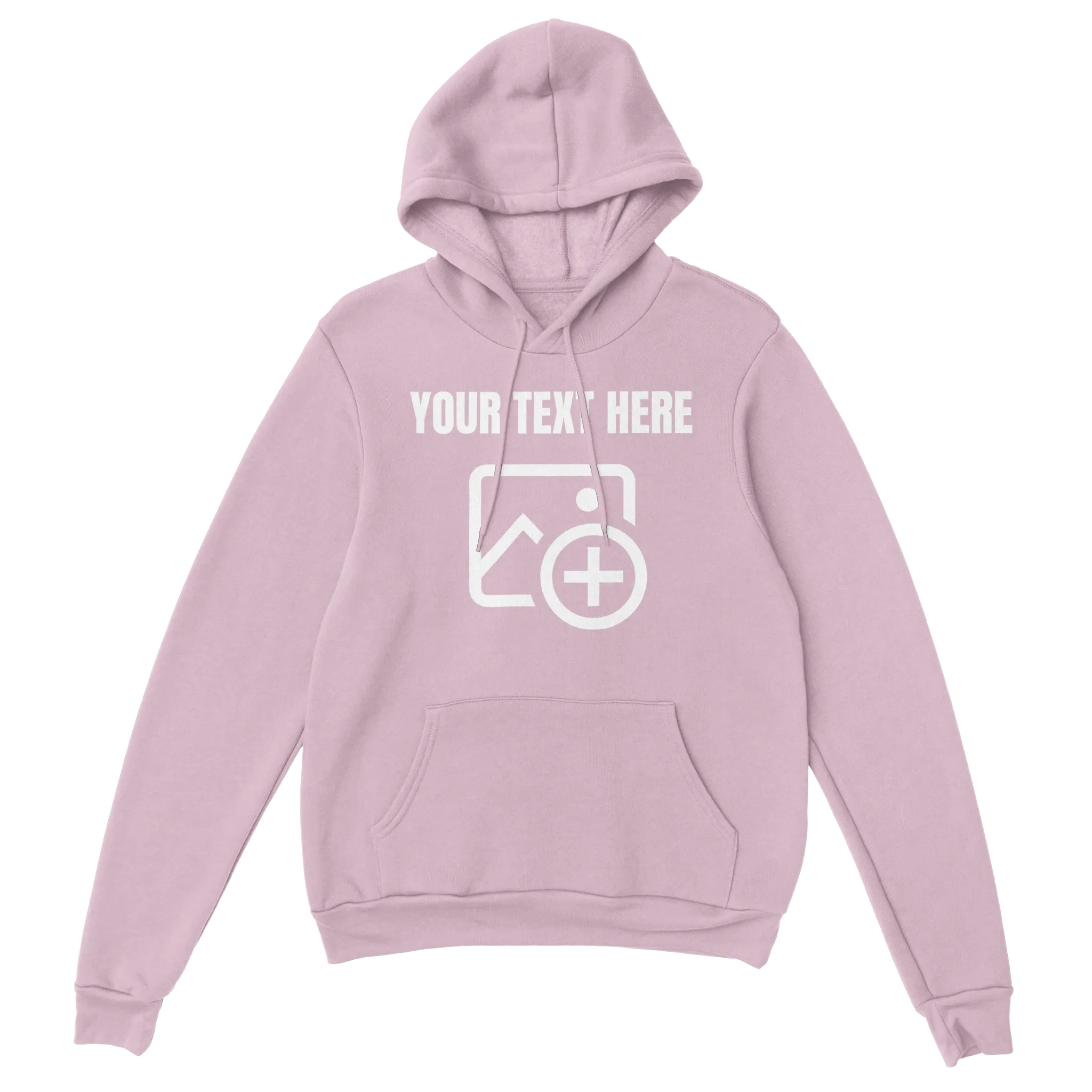 Create Your Own Custom Hoodie – Light Pink