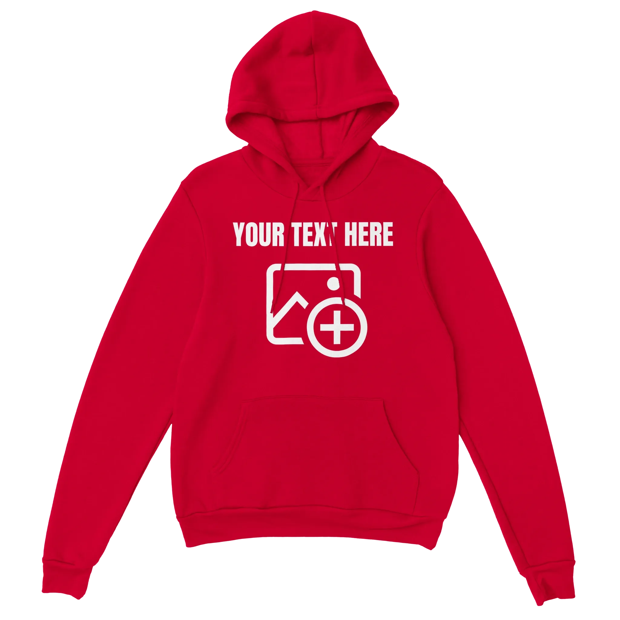 Create Your Own Custom Hoodie – Red