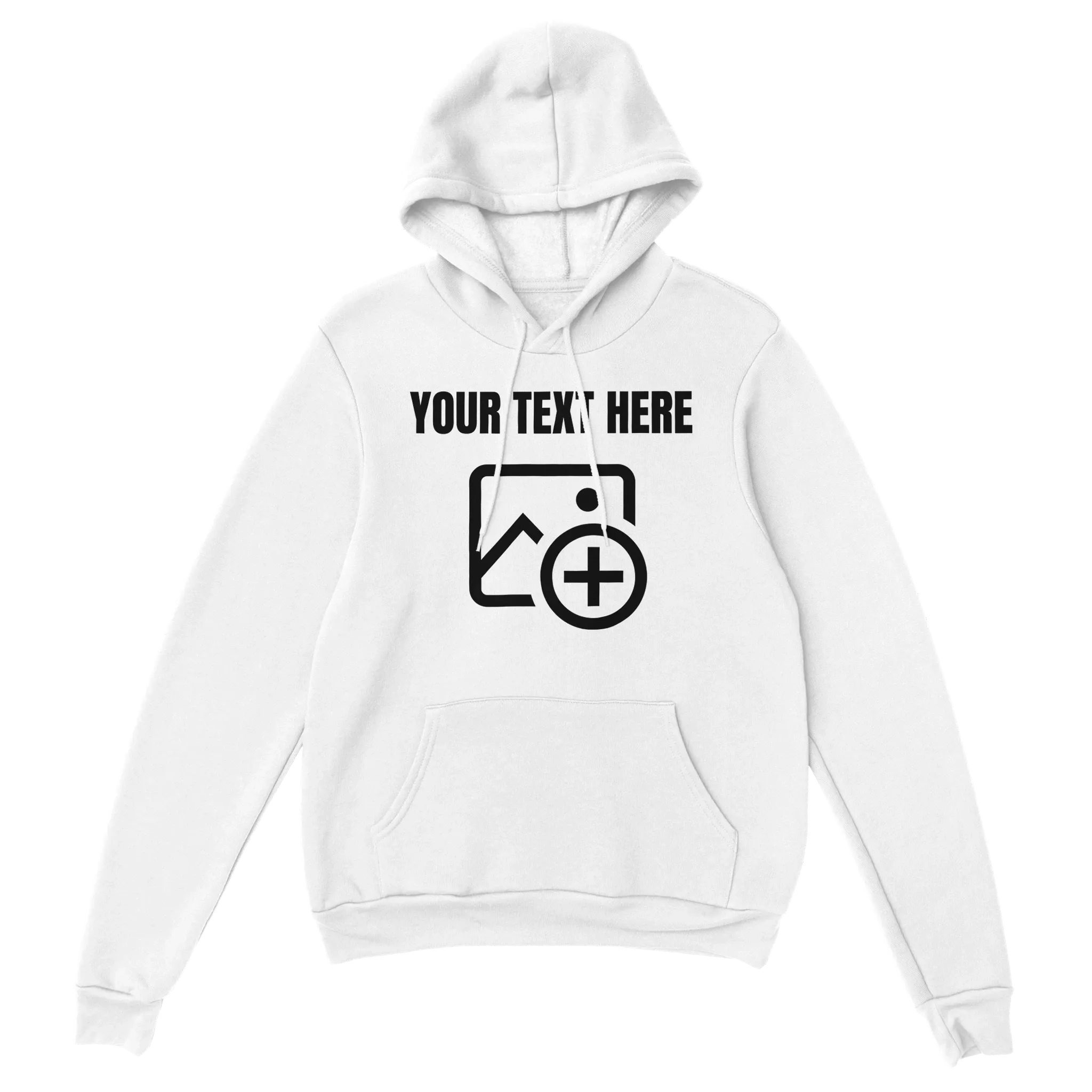 Create Your Own Custom Hoodie – White