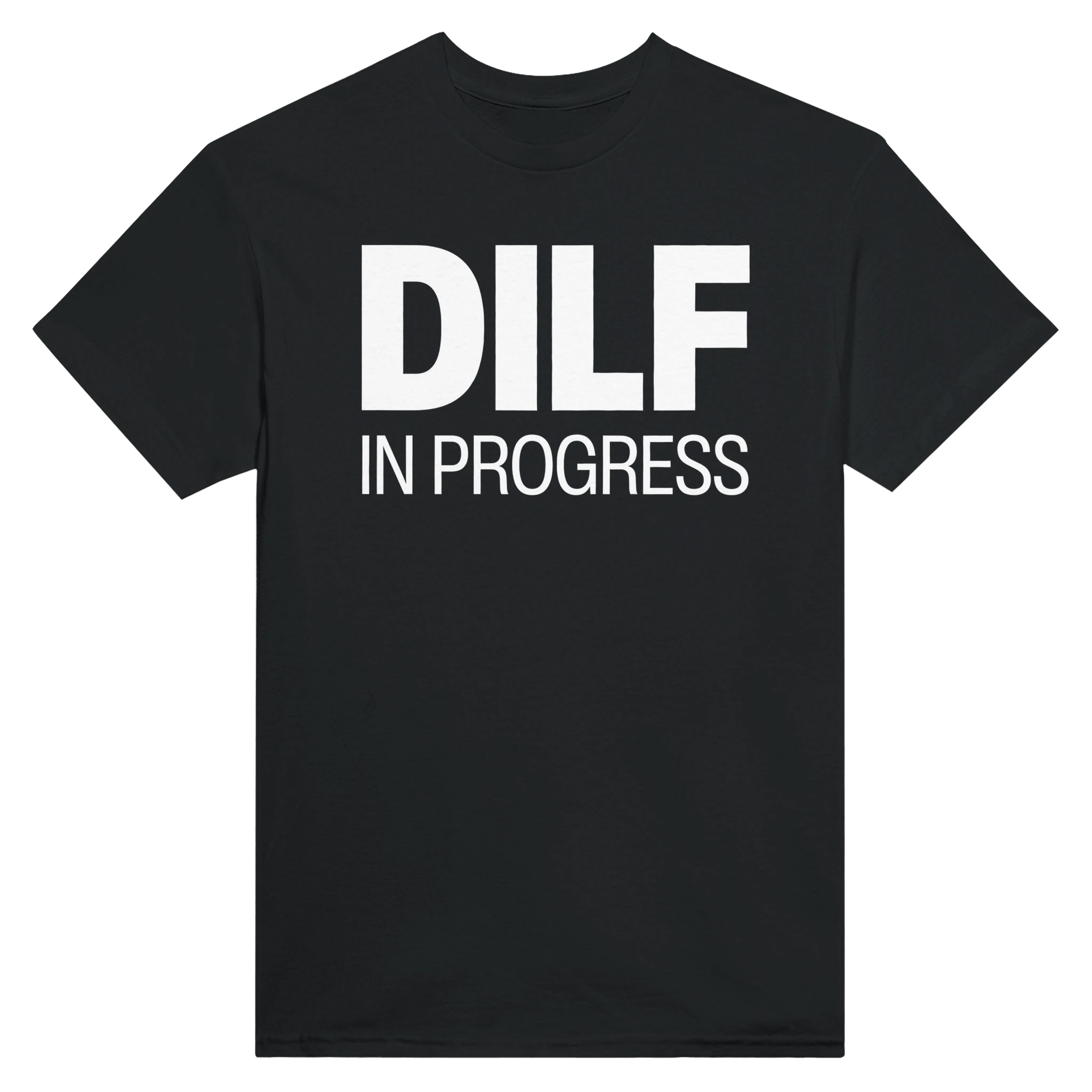DILF IN PROGRESS - TEE – Black