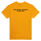 EMOTIONAL SUPPORT BLACK BOY - TEE – Gold