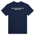 EMOTIONAL SUPPORT WHITE BOY - TEE – Navy