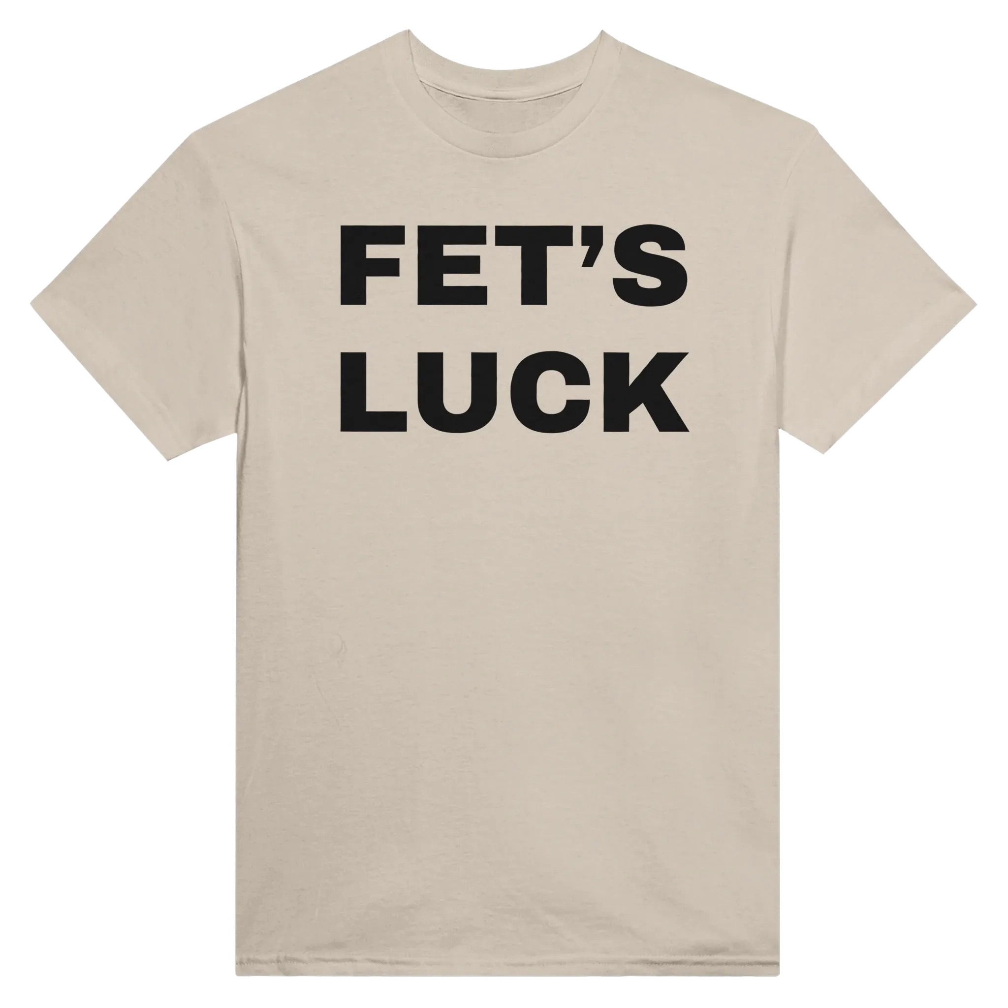 FET'S LUCK - TEE – Sand