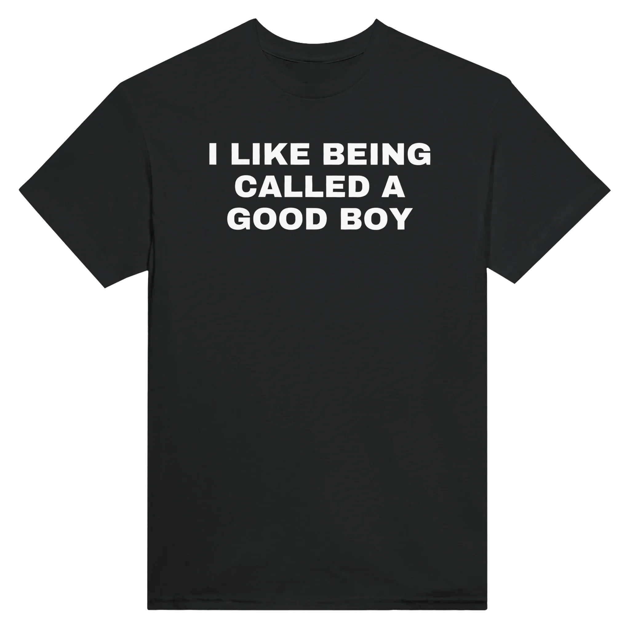 I LIKE BEING CALLED A GOOD BOY - TEE – Black