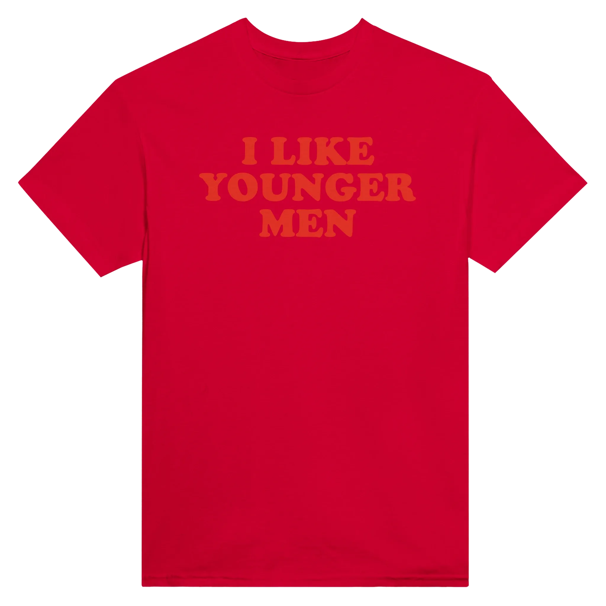 I LIKE YOUNGER MEN - TEE – Red
