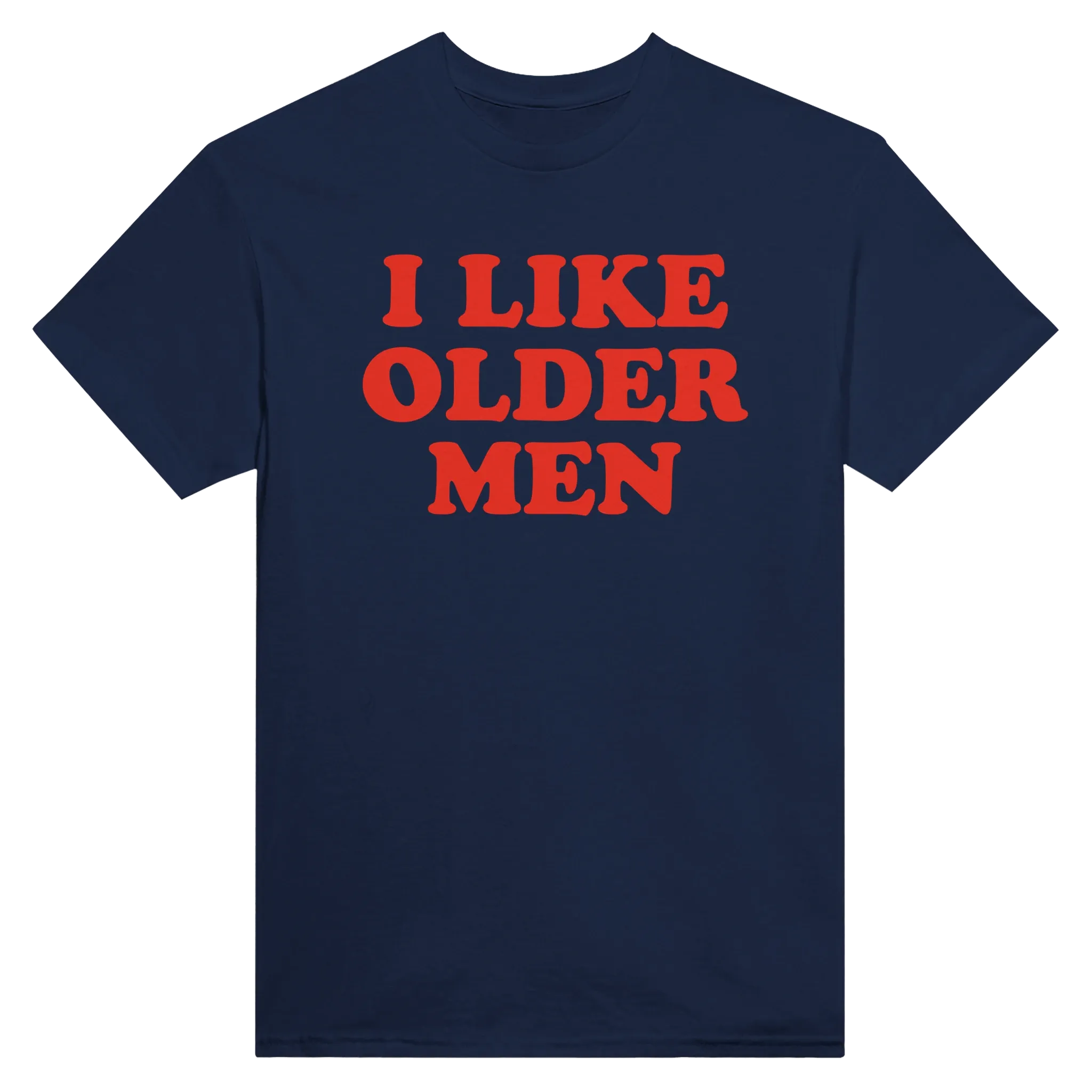 I LIKER OLDER MEN - TEE – Navy