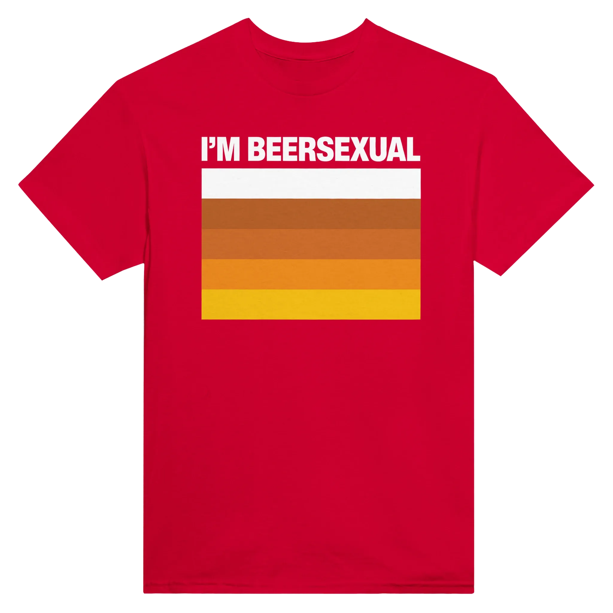 I'M BEERSEXUAL - TEE – Red