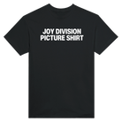 JOY DIVISION PICTURE SHIRT - TEE – Black