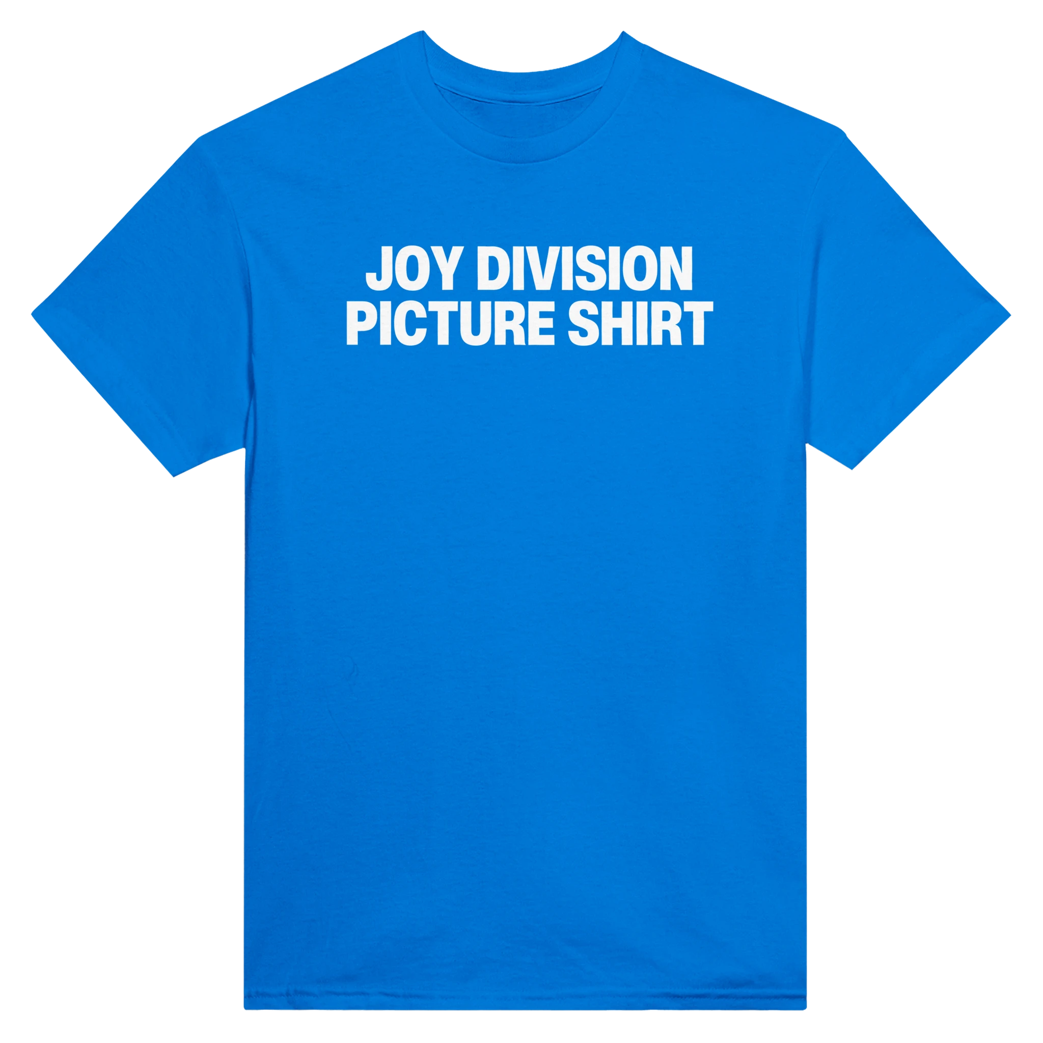 JOY DIVISION PICTURE SHIRT - TEE – Royal