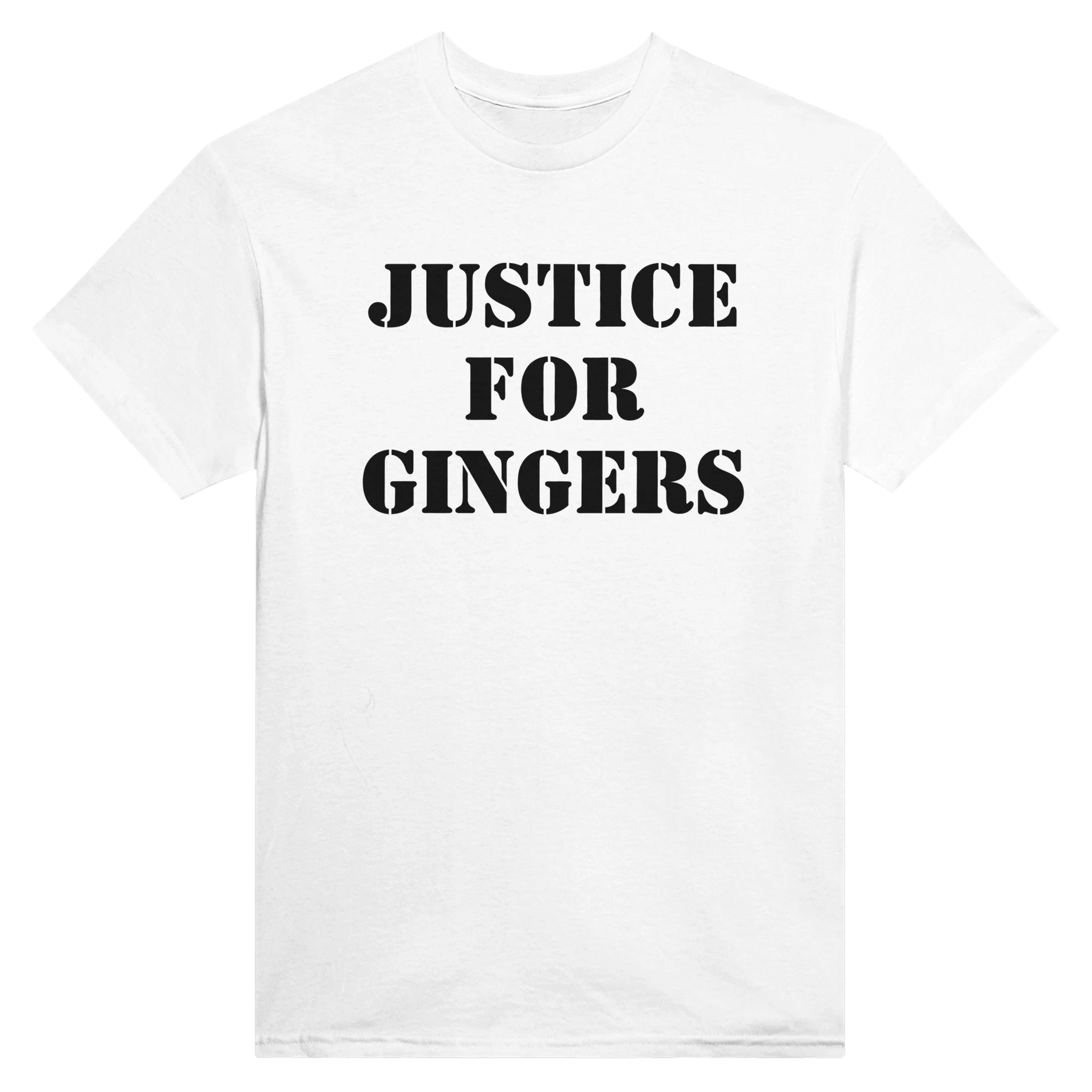 JUSTICE FOR GINGERS - TEE – White