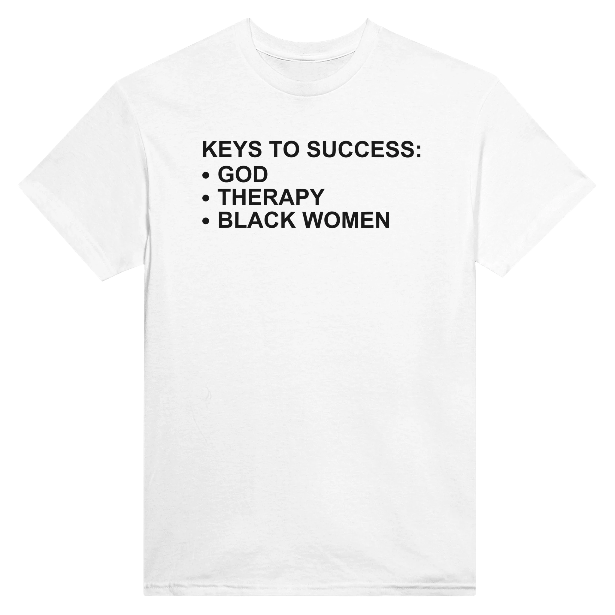 KEYS TO SUCCESS - TEE – White