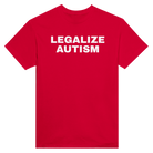 LEGALIZE AUTISM - TEE – Red