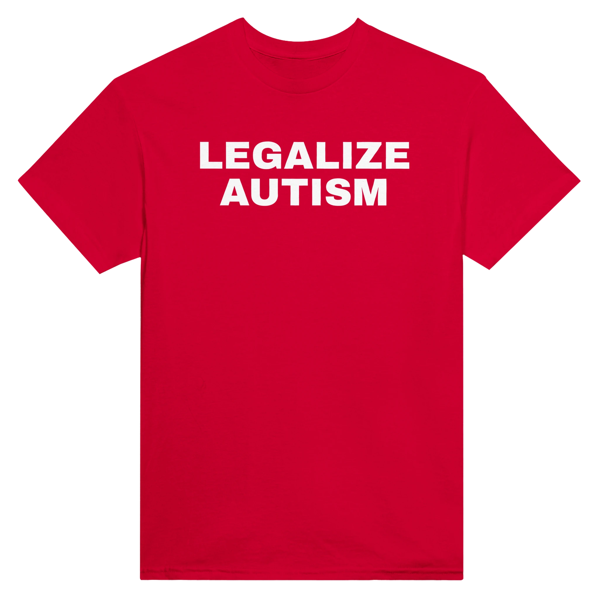 LEGALIZE AUTISM - TEE – Red