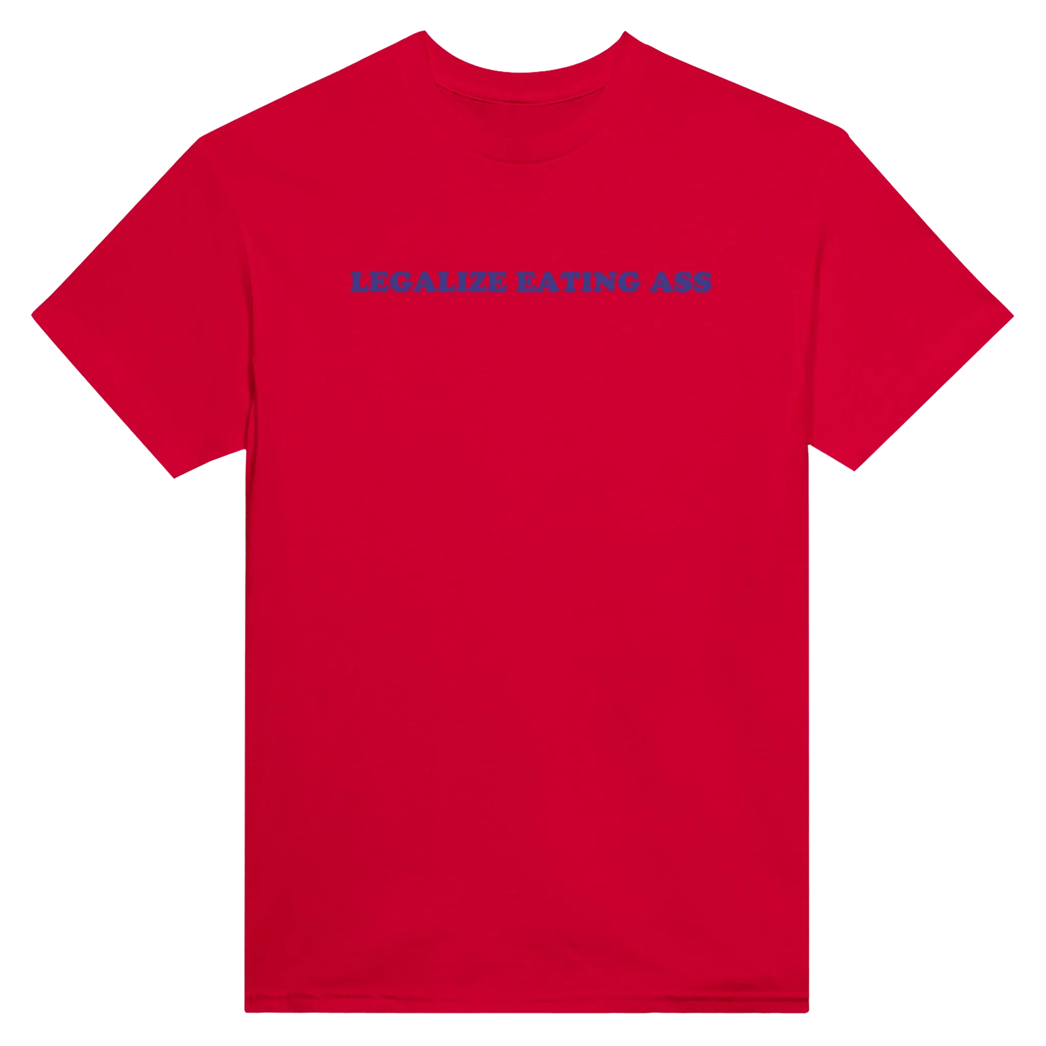 LEGALIZE EATING ASS - TEE – Red