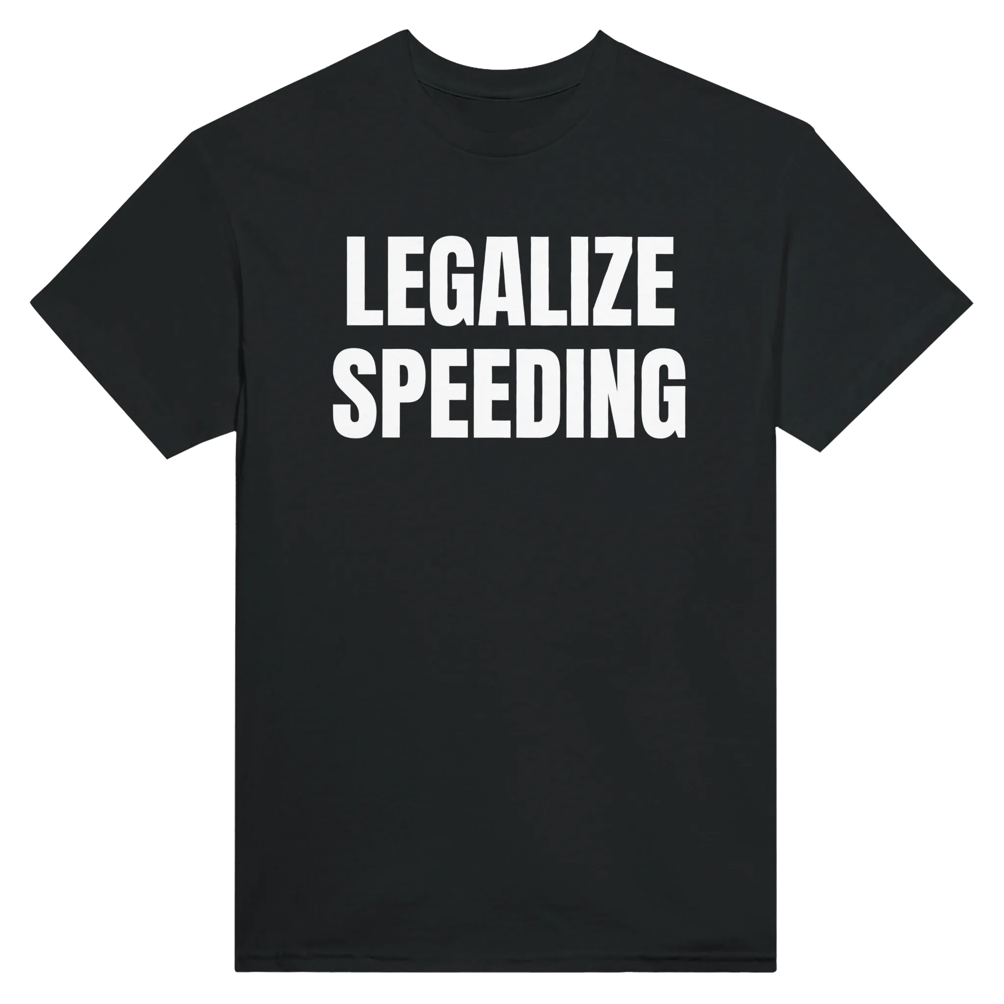 LEGALIZE SPEEDING - TEE – Black