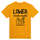LOWER TEACHER SALARIES - TEE – Gold