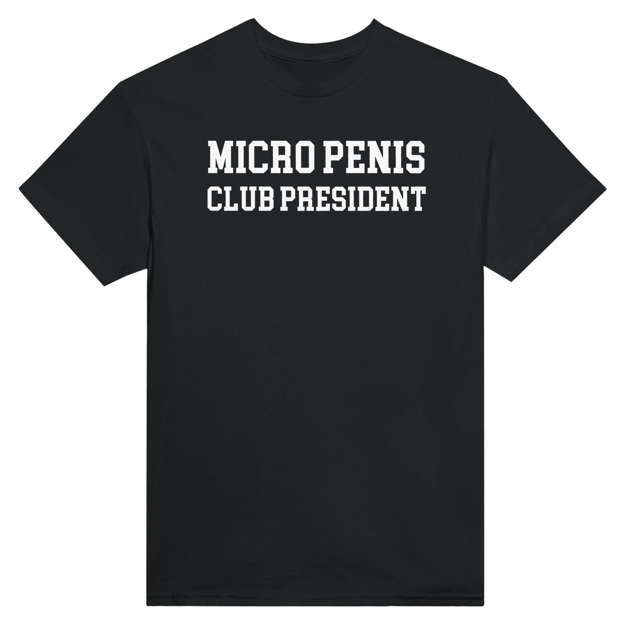 MICRO PENIS CLUB PRESIDENT - TEE – Black