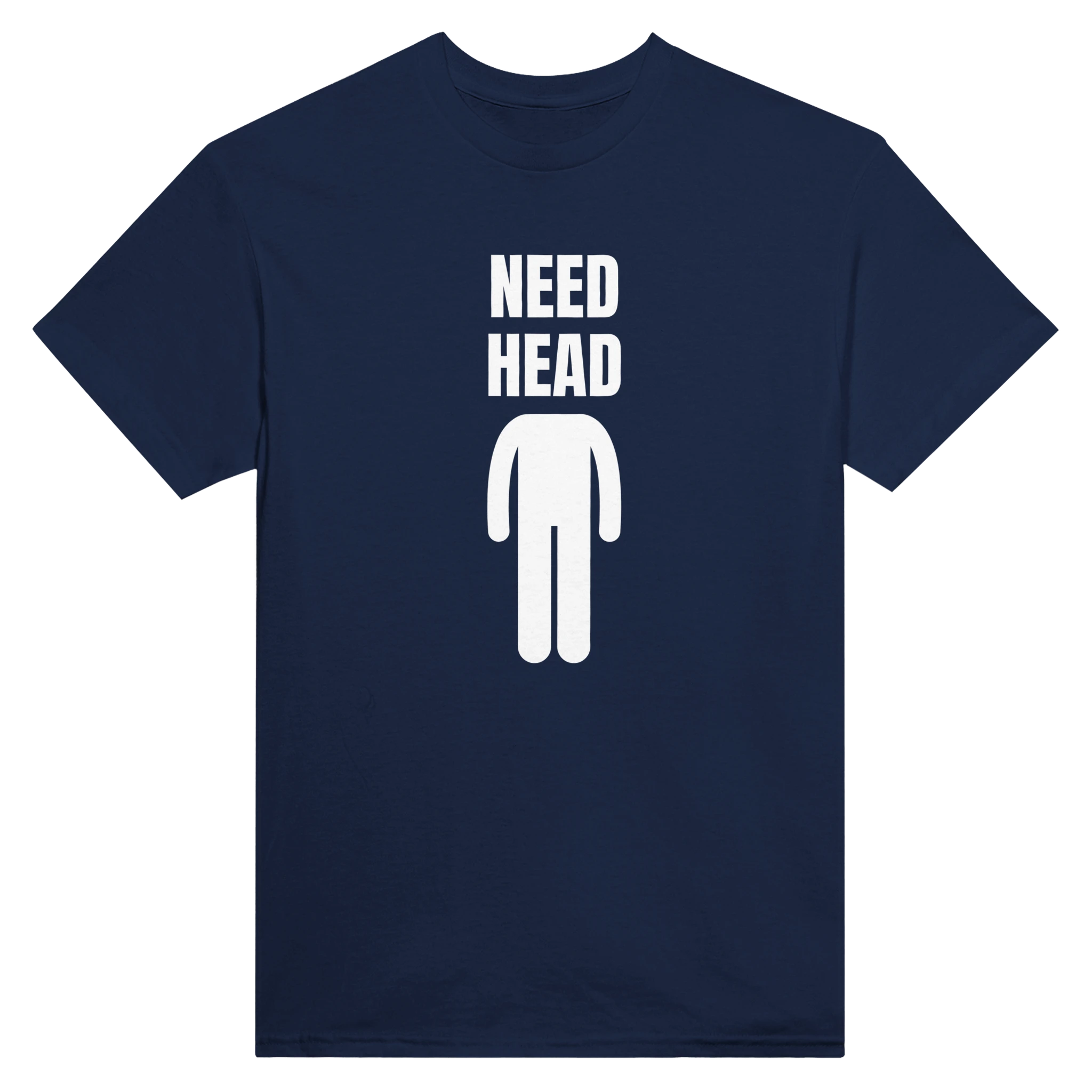 NEED HEAD - TEE – Navy