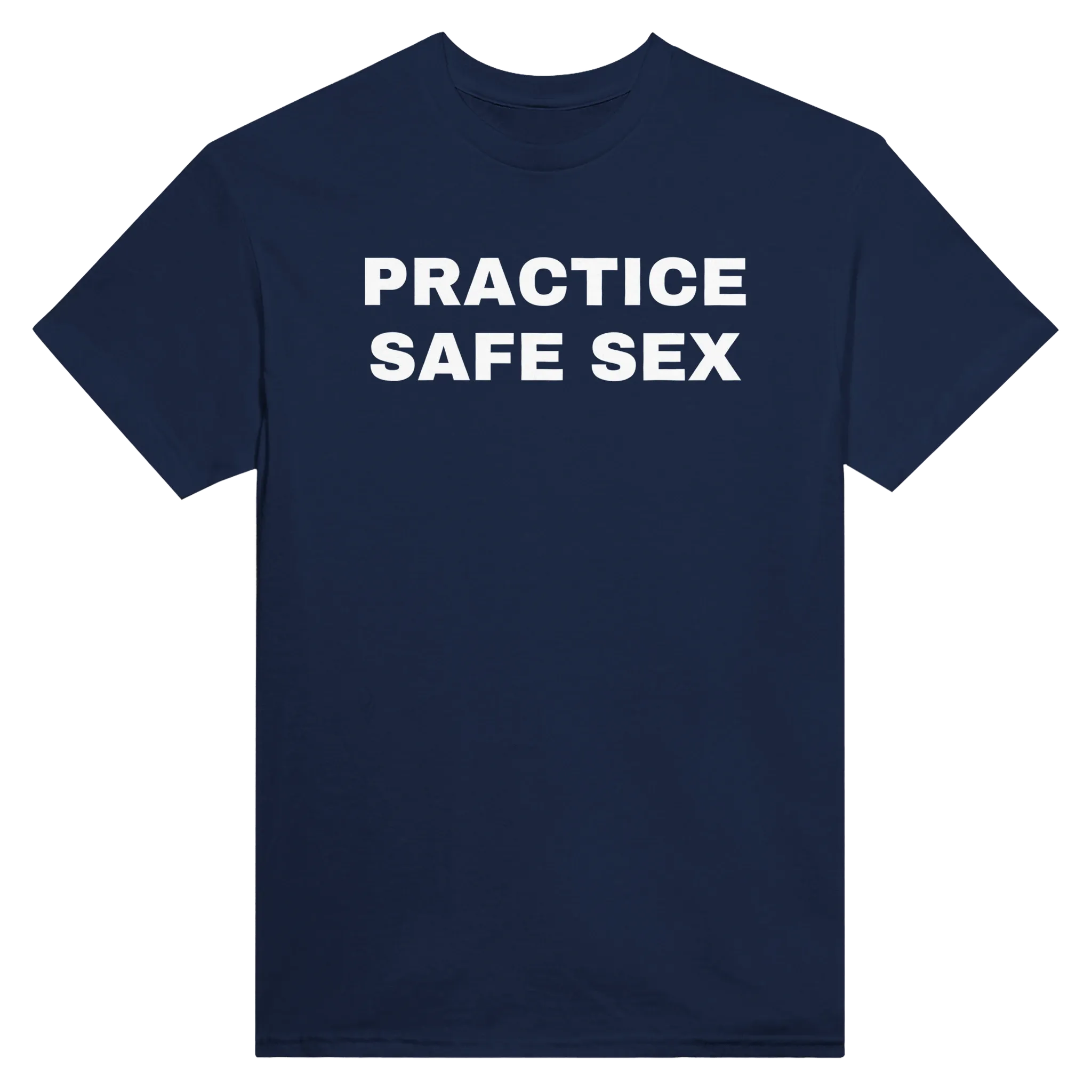 PRACTICE SAFE SEX - TEE – Navy