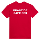 PRACTICE SAFE SEX - TEE – Red
