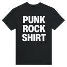 PUNK ROCK SHIRT - TEE – Black