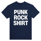 PUNK ROCK SHIRT - TEE – Navy