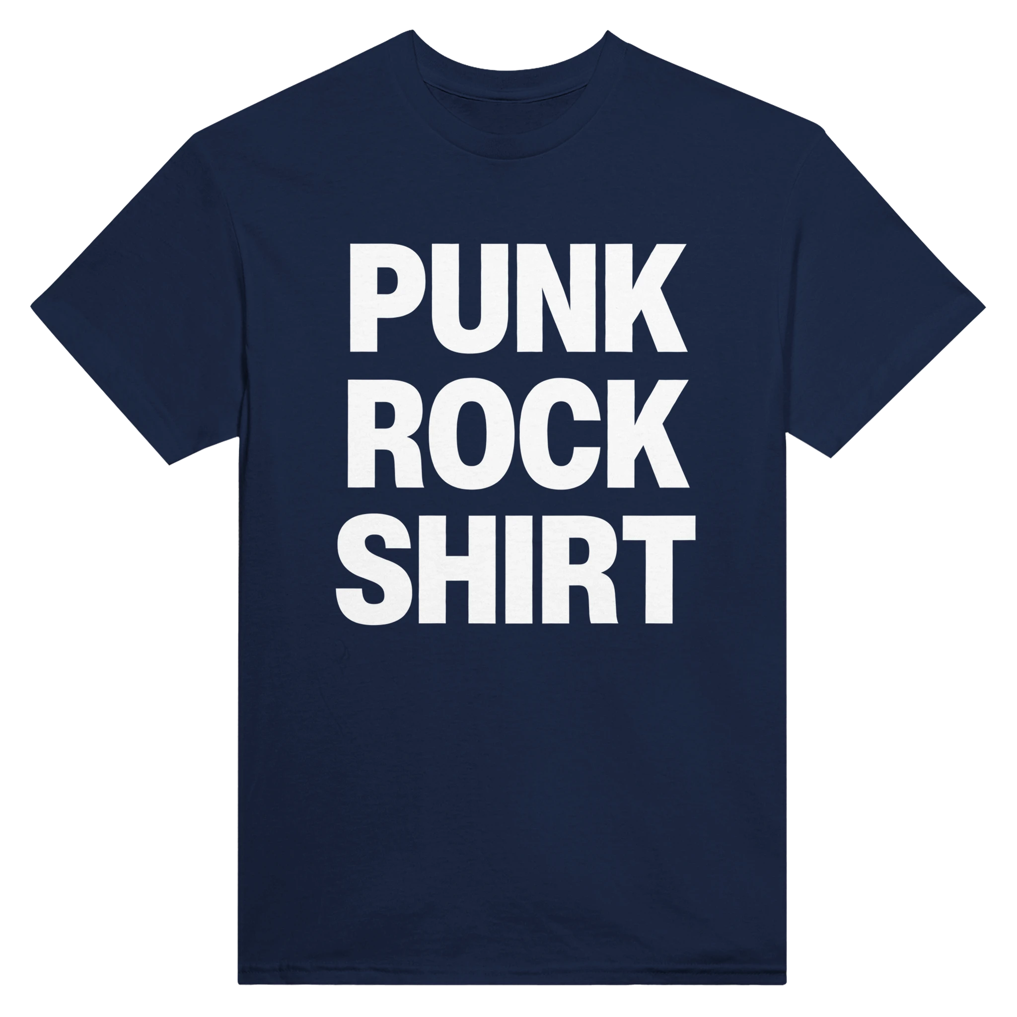 PUNK ROCK SHIRT - TEE – Navy