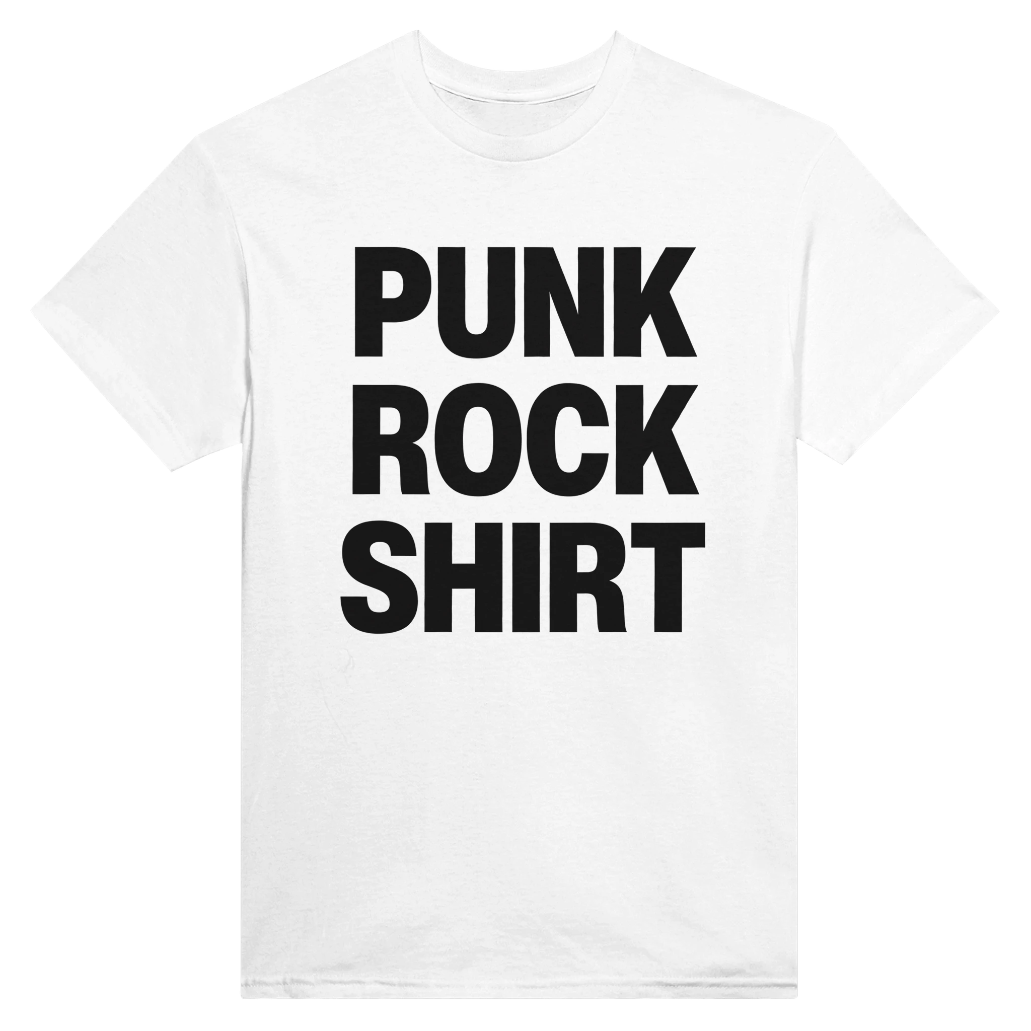 PUNK ROCK SHIRT - TEE – White