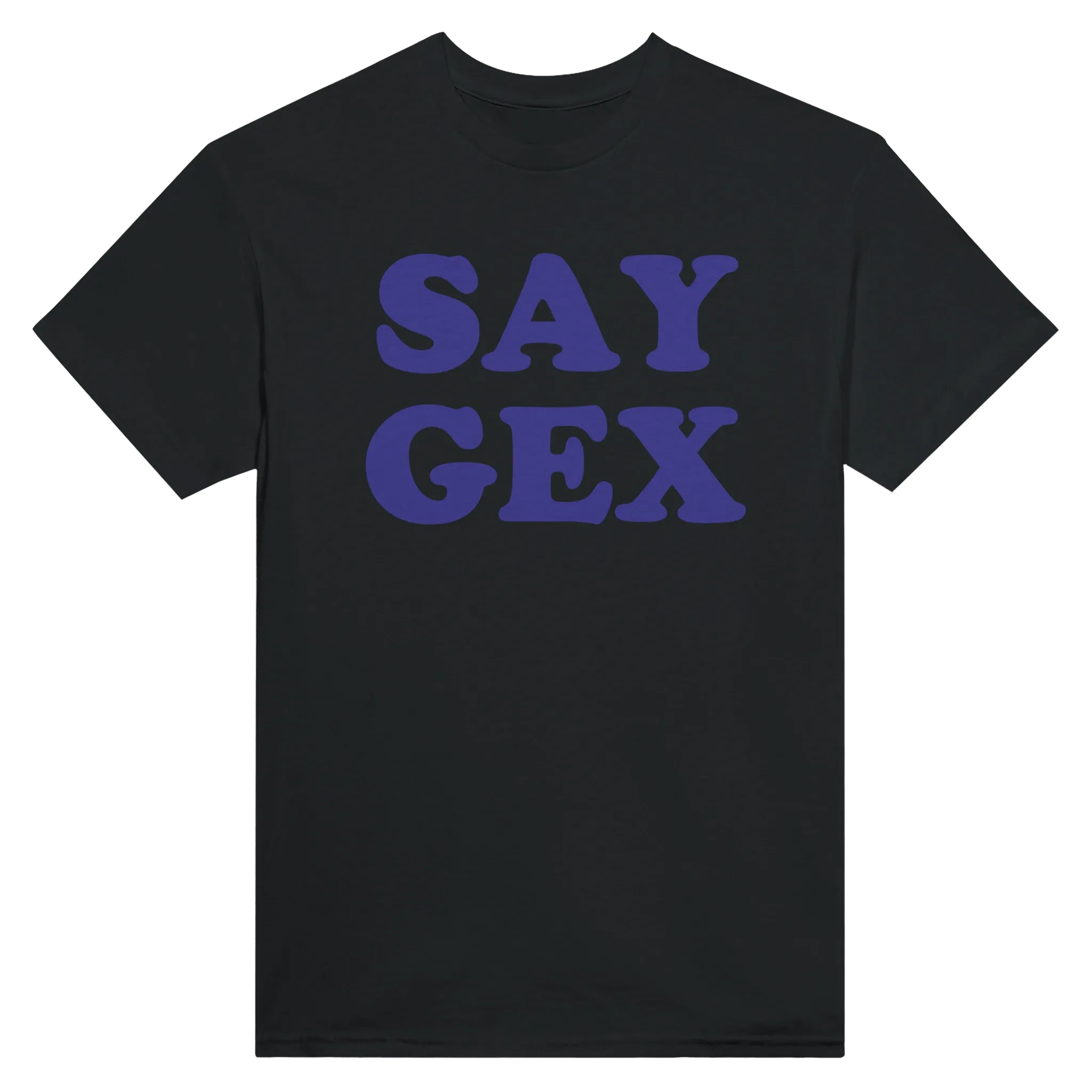 SAY GEX - TEE – Black