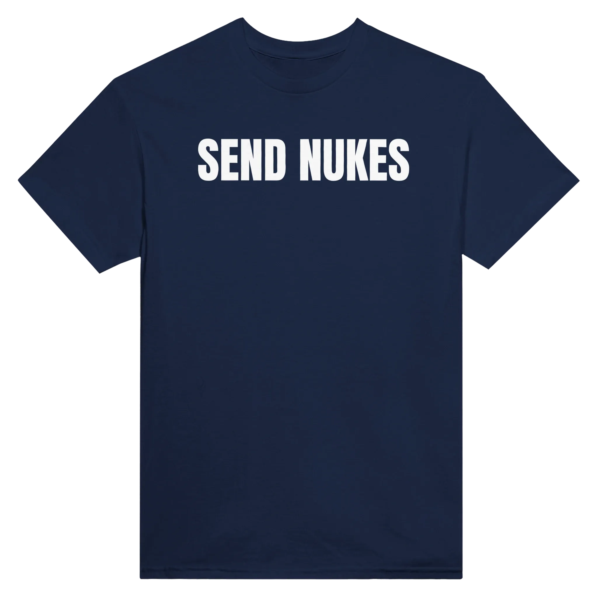 SEND NUKES - TEE – Navy