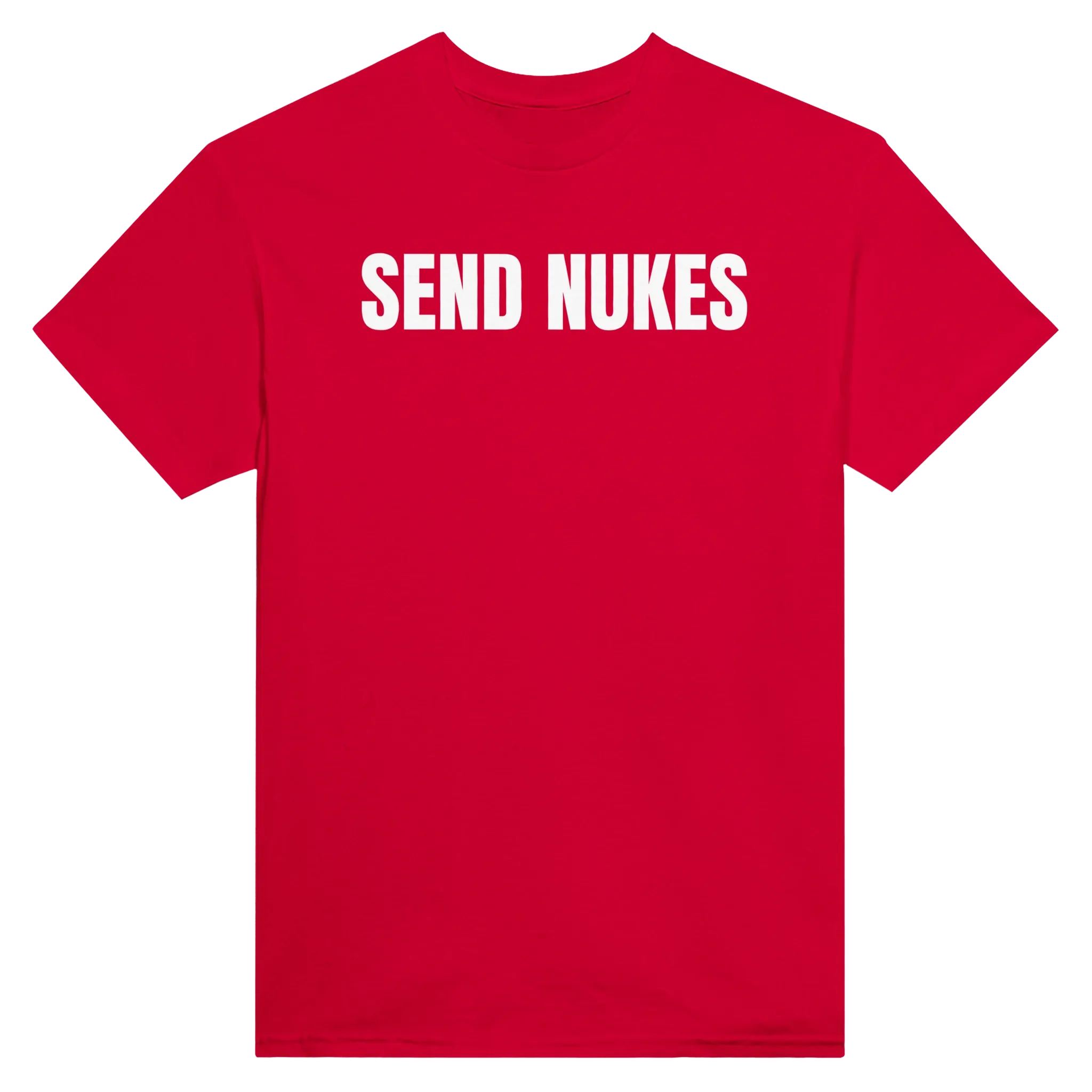 SEND NUKES - TEE – Red