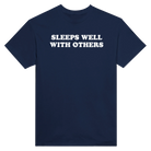 SLEEPS WELL WITH OTHERS - TEE – Navy