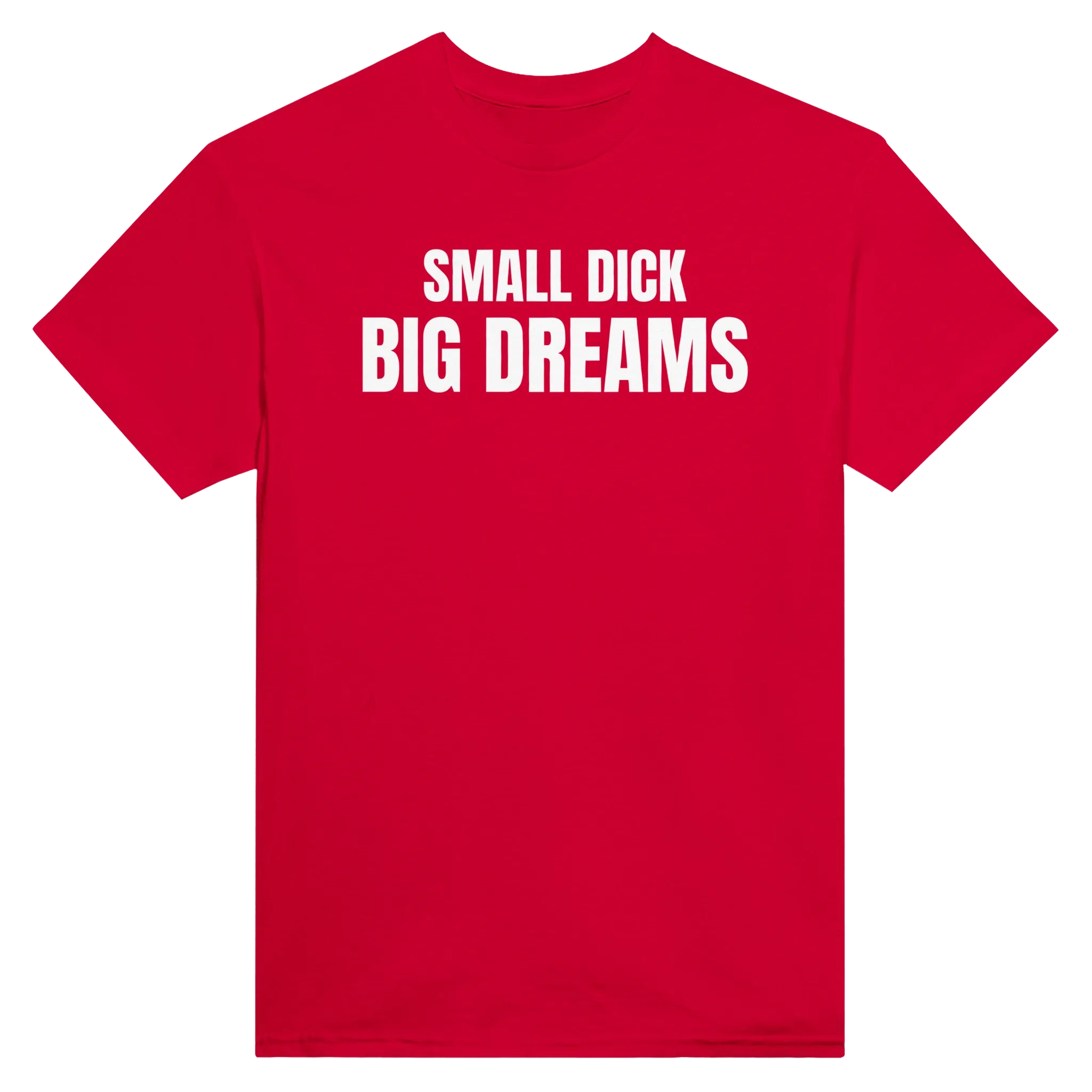 SMALL DICK BIG DREAMS - TEE – Red