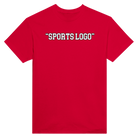 "SPORTS LOGO" - TEE – Red