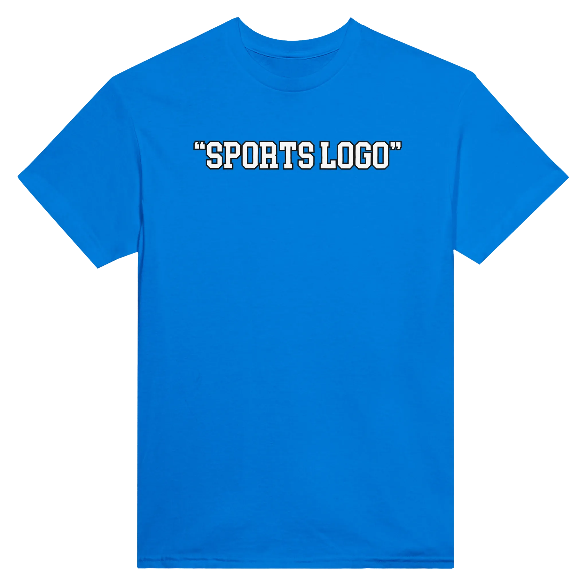 "SPORTS LOGO" - TEE – Royal