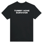 TUMMY ACHE SURVIVOR - TEE – Black