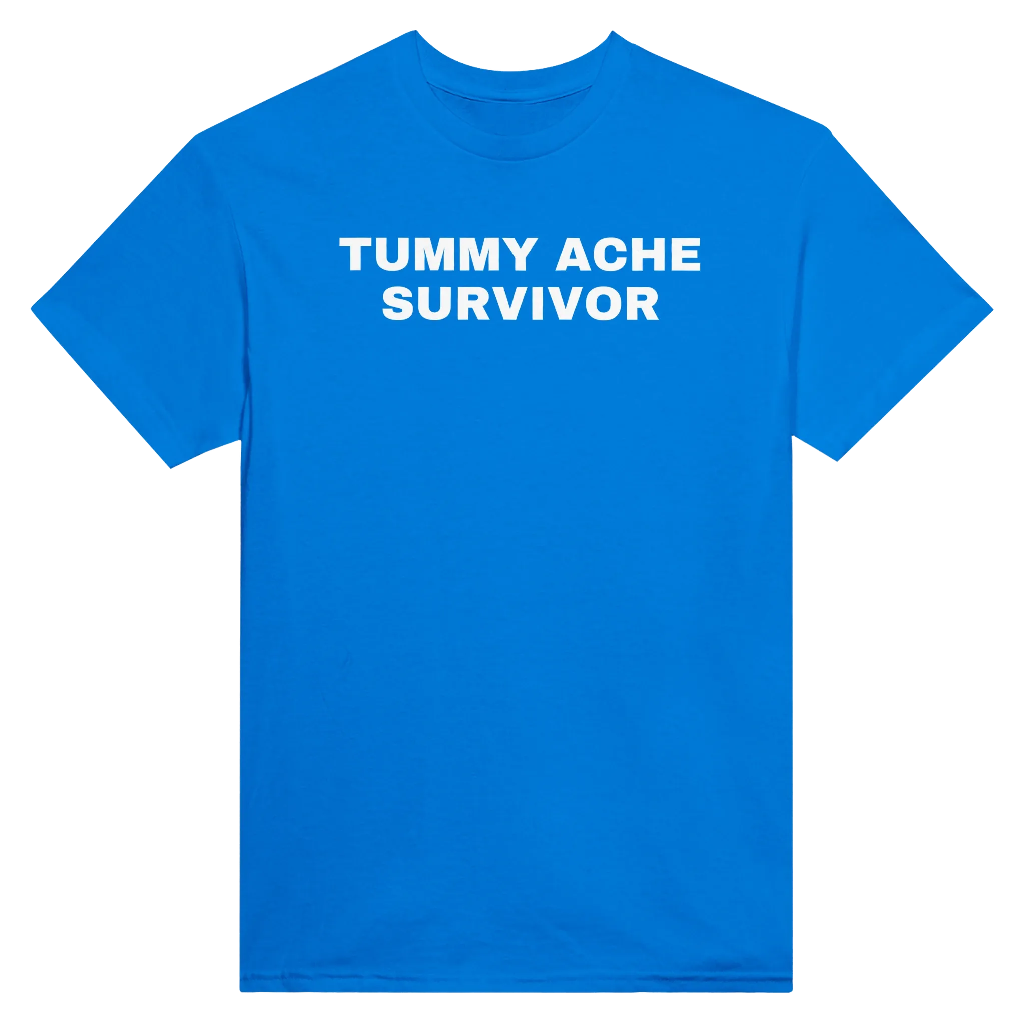 TUMMY ACHE SURVIVOR - TEE – Royal