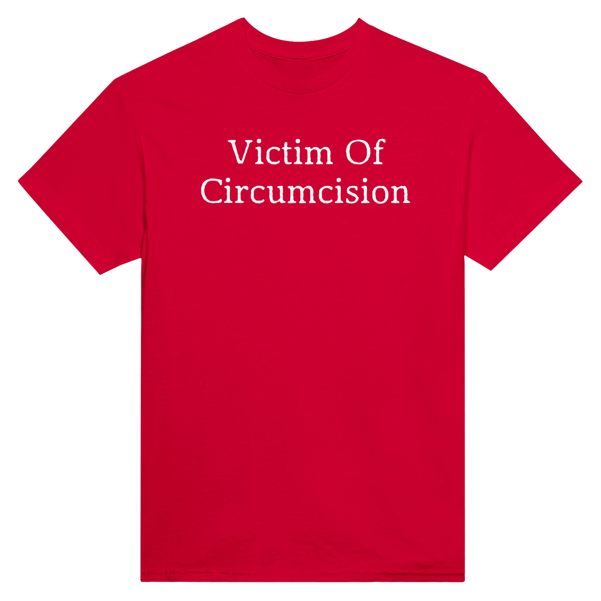 VICTIM OF CIRCUMCISION - TEE – Red