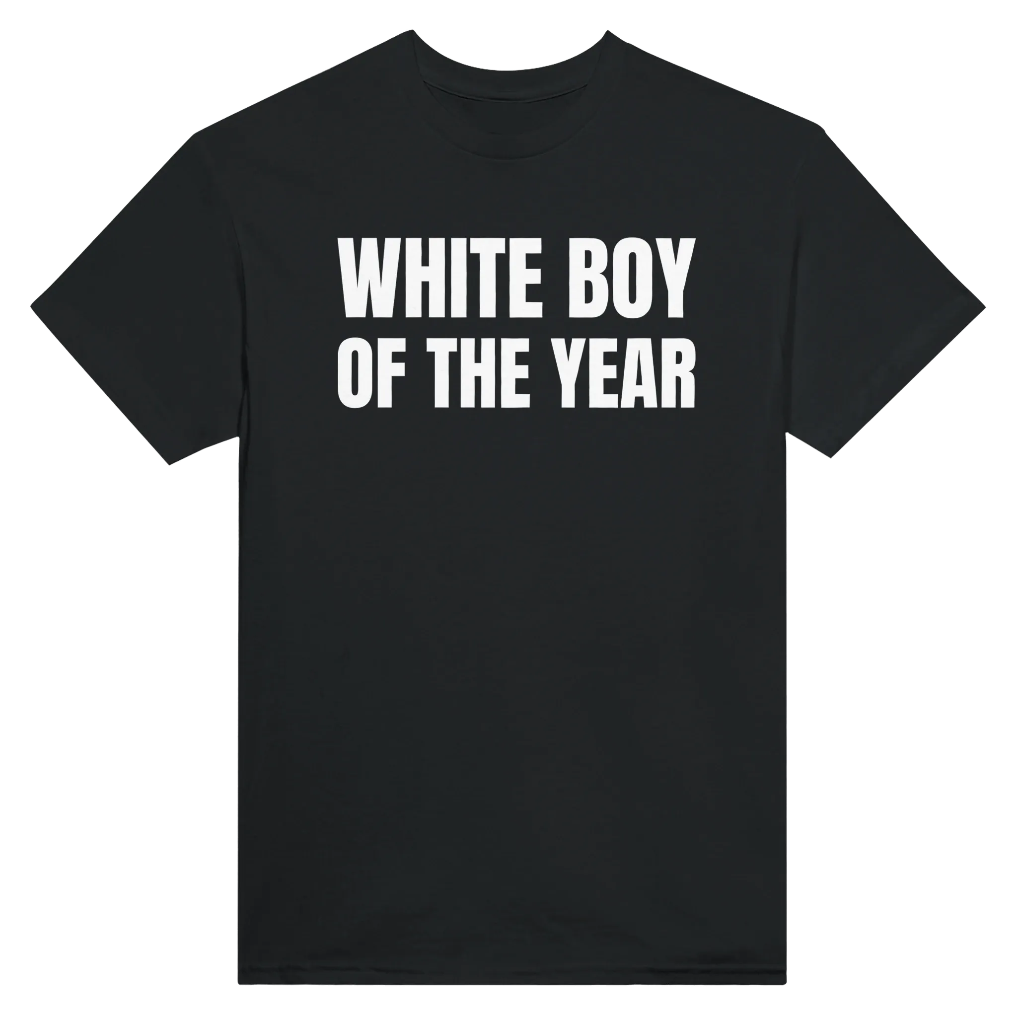 WHITE BOY OF THE YEAR - TEE – Black