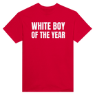 WHITE BOY OF THE YEAR - TEE – Red