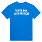 WHITE BOY WITH MOTION - TEE – Royal